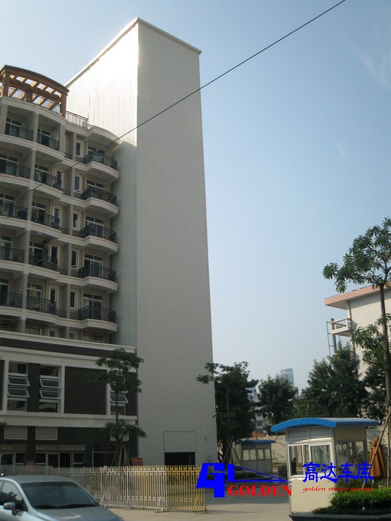 高達(dá)二十層垂直升降立體車庫(kù)在福州